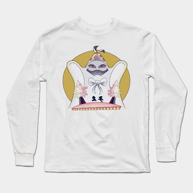 Twilit Troubles Long Sleeve T-Shirt by BlocksDrawing